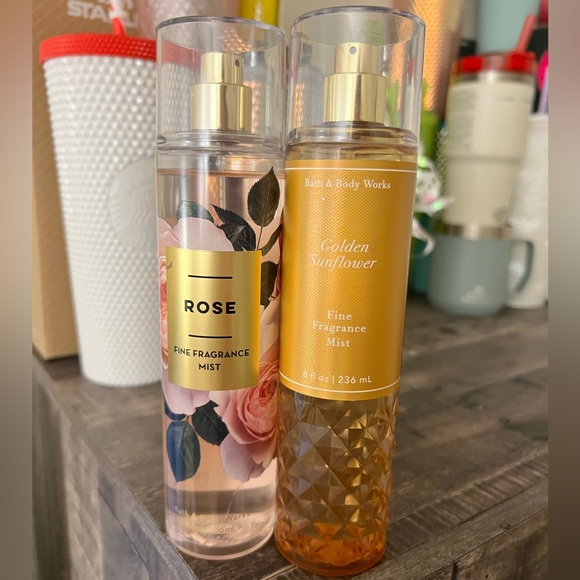 Bath & Body Works Other - Bath & Body Works Bundle 🦋 Rose + Golden Sunflower